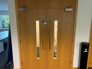 Fire door installation repair maintenance in Stafford