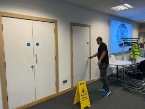 Remedial Works for fire doors in Hagley