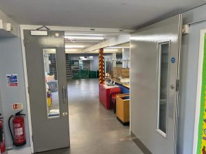 New-Fire Door Installation in Walsall School