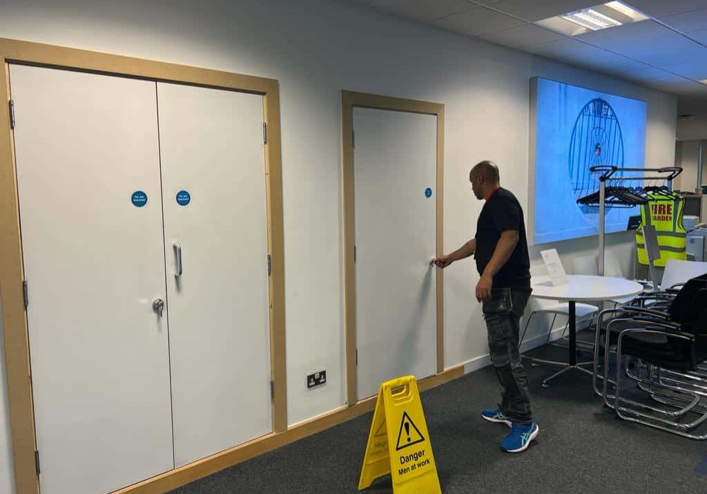 Remedial Works for fire doors in Dudley
